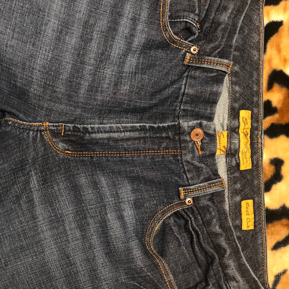 Size 12 7FAM Jeans - Picture 3 of 3